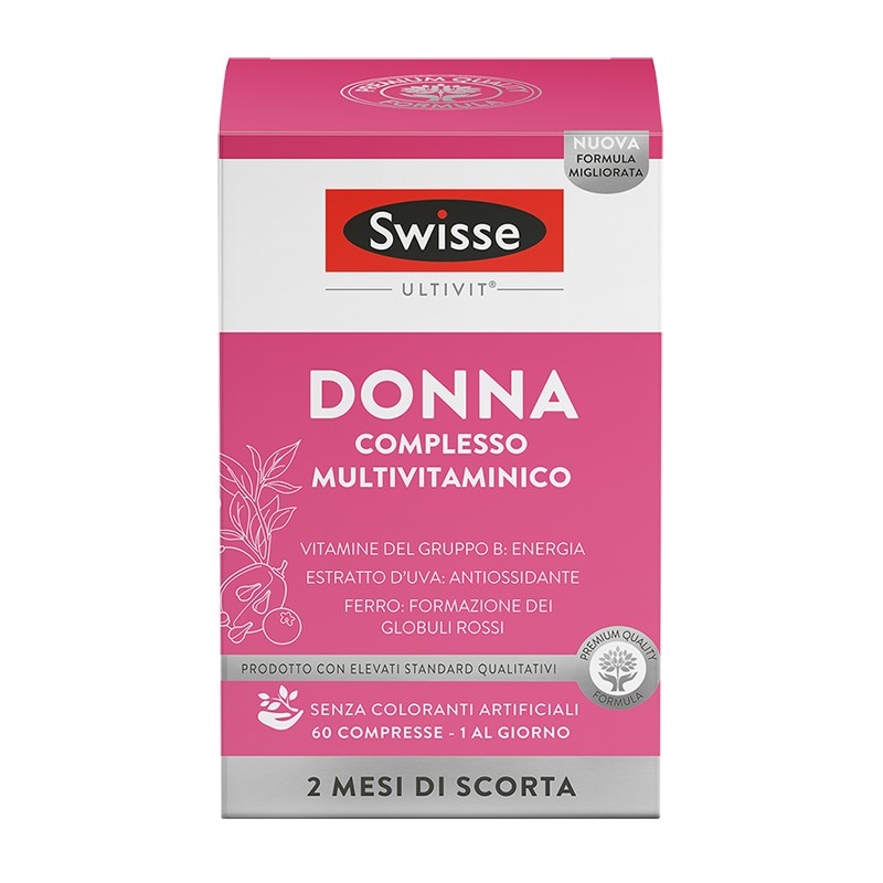 Health And Happiness It. Swisse Multivit Donna 60 Compresse