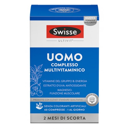 Health And Happiness It. Swisse Multivit Uomo 60 Compresse