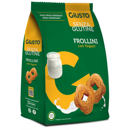 Farmafood Giusto Senza Glutine Frollini Yogurt 250 G