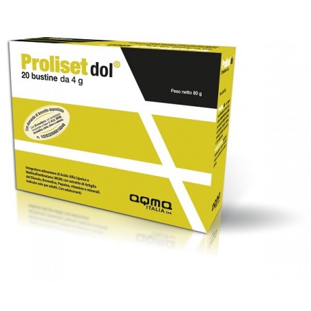 Merqurio Pharma Proliset Dol 20 Bustine