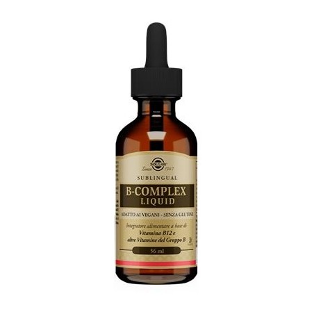 Solgar B-complex Liquid integratore con vitamine gruppo B 56 Ml