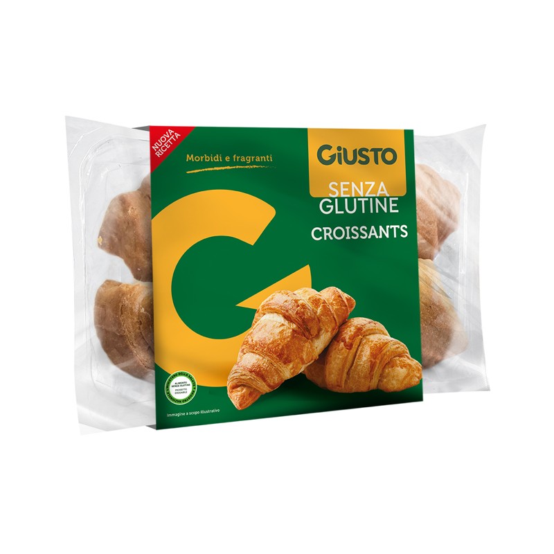 Farmafood Giusto Senza Glutine Croissant 4 Pezzi Da 80 G