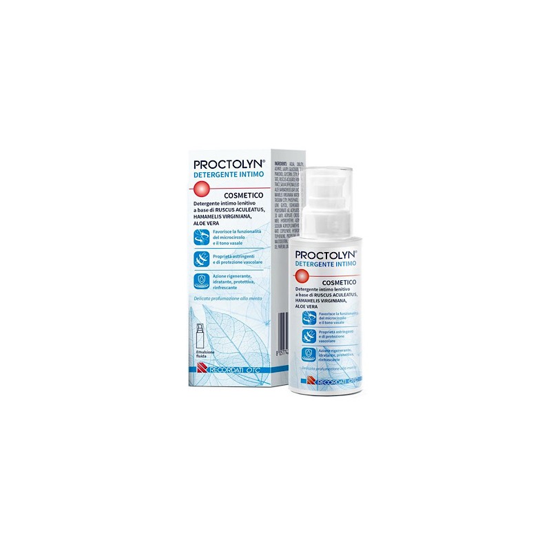 Recordati Proctolyn Detergente Intimo Specifico 100 Ml