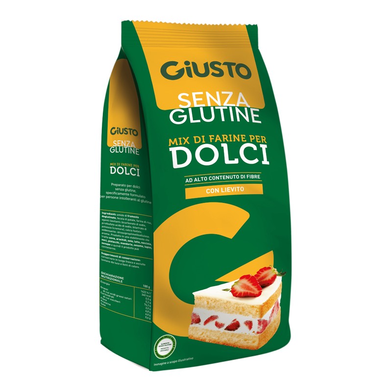 Farmafood Giusto Senza Glutine Mix Dolci 500 G