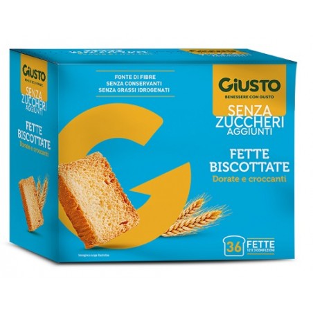 Farmafood Giusto Senza Zucchero Fette Biscottate 300 G