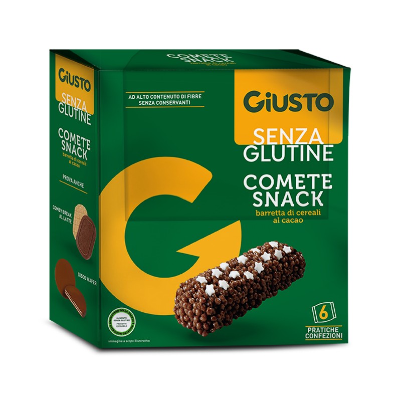 Farmafood Giusto Senza Glutine Comete Snack 120 G