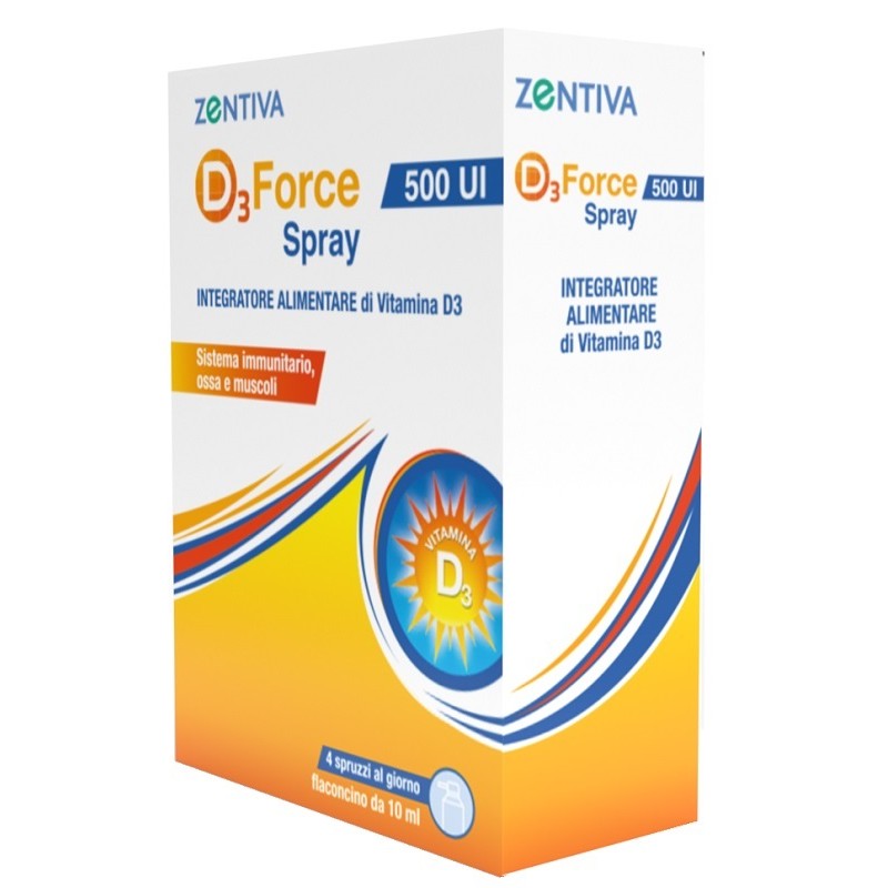 Zentiva Italia D3 Force 500ui Spray 10 Ml