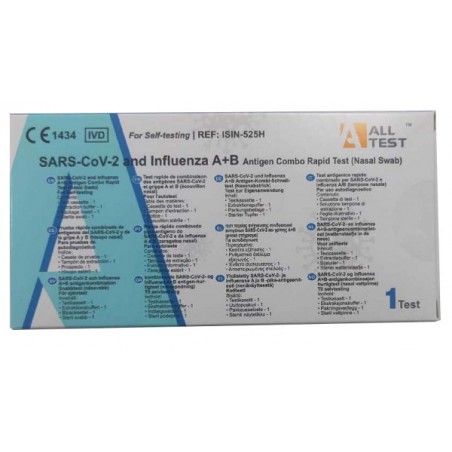 Present-more Test Antigenico Rapido Covid-19 Alltest Autodiagnostico Determinazione Qualitativa Antigeni Sars-cov-2 E Influenza