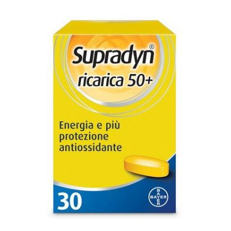 Bayer Supradyn Ricarica 50+ Integratore completo - 30 Compresse Rivestite