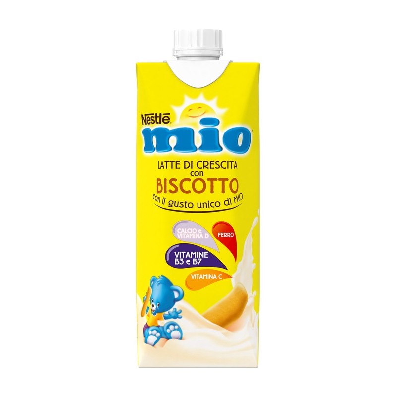 Mio Latte Crescita con Biscotto 500 Ml