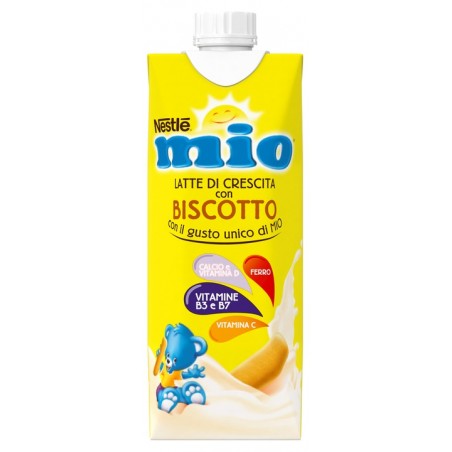 Mio Latte Crescita con Biscotto 500 Ml