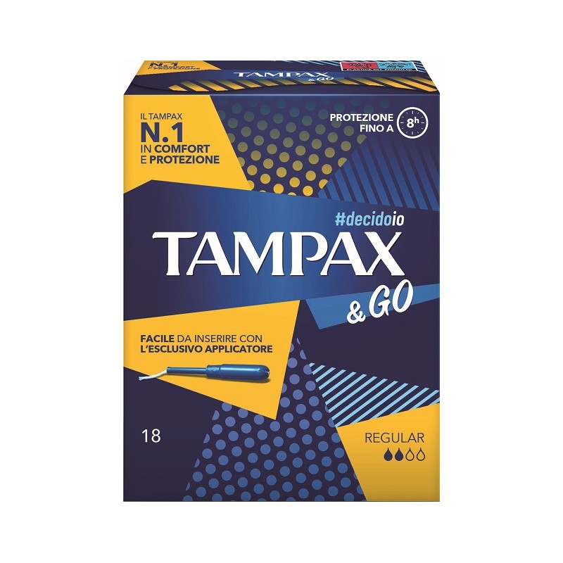 Fater Tampax &go Regular 18 Pezzi