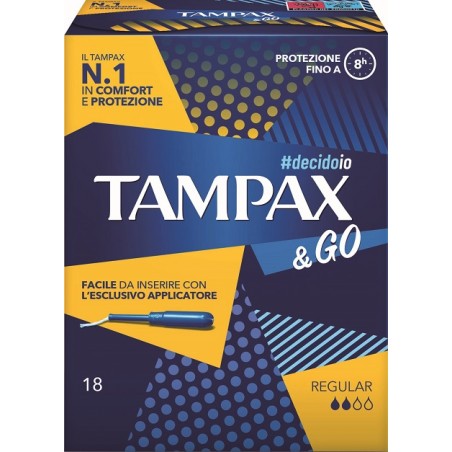 Fater Tampax &go Regular 18 Pezzi