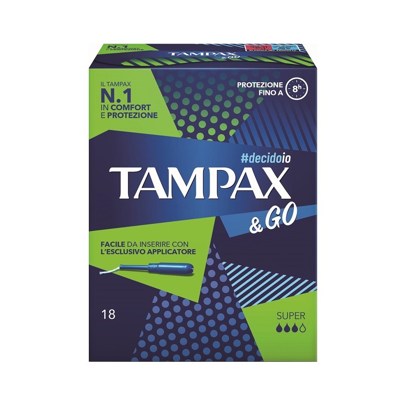 Fater Tampax &go Super 18 Pezzi