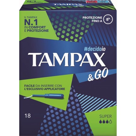 Fater Tampax &go Super 18 Pezzi