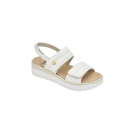 Scholl Shoes Camaiore Sandal Leather Woman Off White 41 Materiale Pelle Fodera Tomaia Similpelle Sottopiede Pelle Scamosciata Su