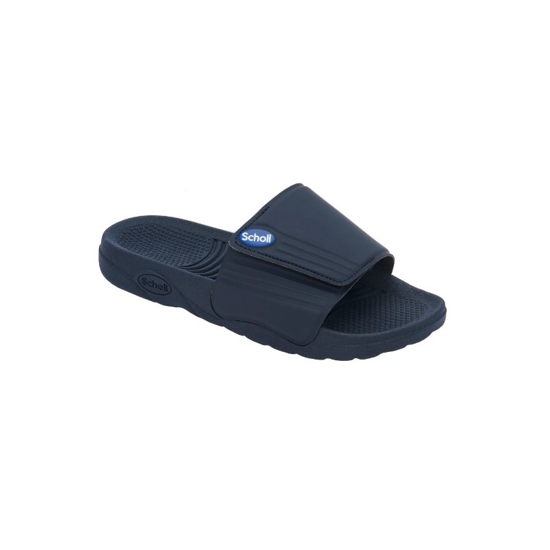 1 paio di Nautilus Ciabatta in PVC Royal Blue 44 da Scholl Shoes