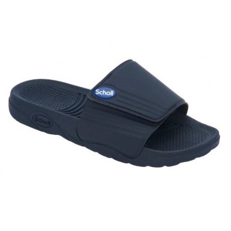 1 paio di Nautilus Ciabatta in PVC Royal Blue 44 da Scholl Shoes