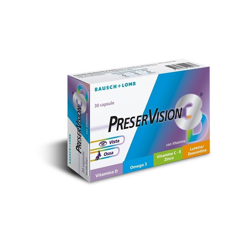 Bausch & Lomb-iom Preservision 3d 30 Capsule Molli