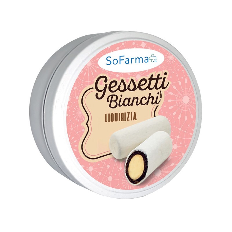 So. Farma. Morra Sofarmapiu' Gessetti Liquirizia Bianchi 40 G