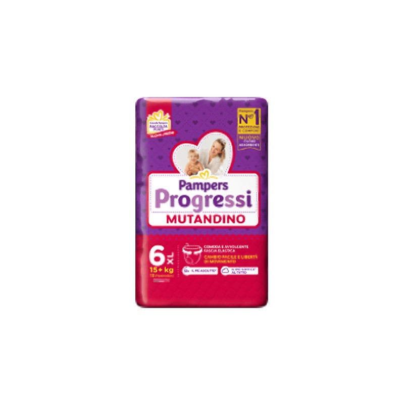 Fater Pampers Progressi Mutandina Xl Cp 15 Pezzi