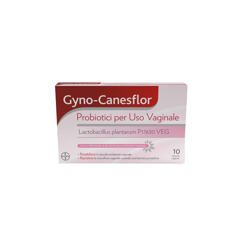 Bayer Gyno-canesflor 10 Capsule Vaginali