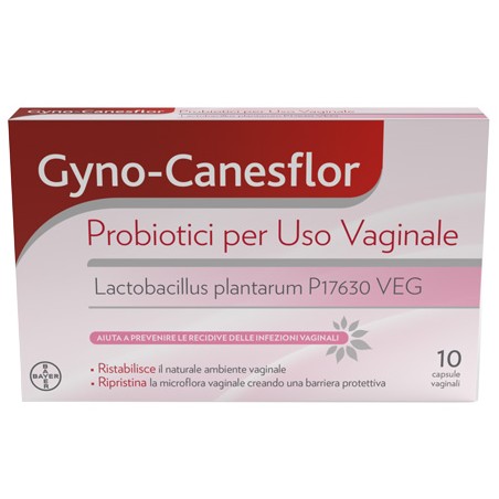 Bayer Gyno-canesflor 10 Capsule Vaginali