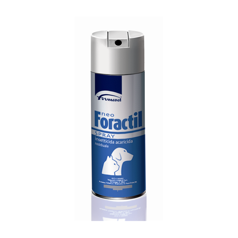 Neo Foractil Spray, 10 Mg/g + 3 Mg/g + 2 Mg/g Soluzione Spray Per Uso Esterno  per animali di compagnia