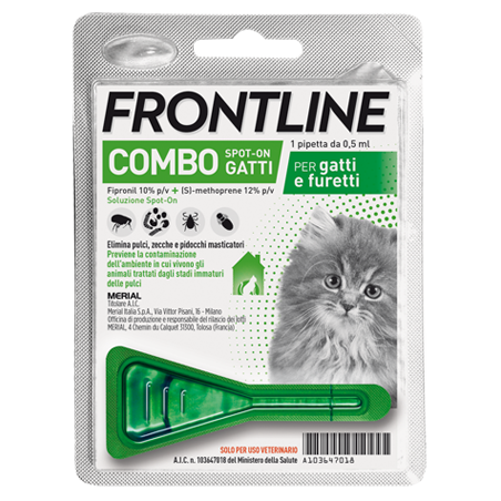 Frontline Combo Spot-on Gatti 1 pipetta