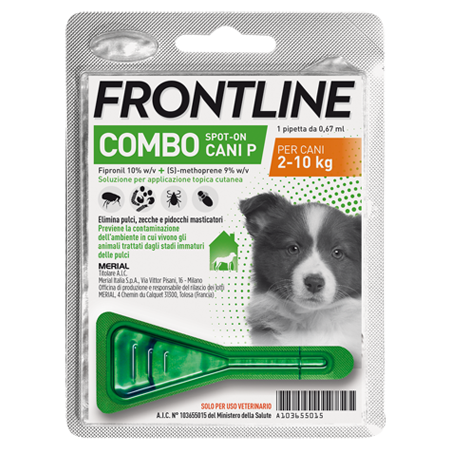 Frontline Combo Spot-on Cani P 1 pipetta 2-10 kg