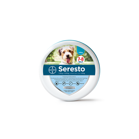 Elanco Italia Seresto 1,25 G + 0,56 G, Collare Per Cani