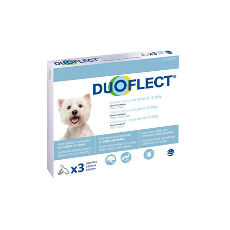 Ceva Salute Animale Duoflect Soluzione Spot-on Per Cani Da 10-20 Kg