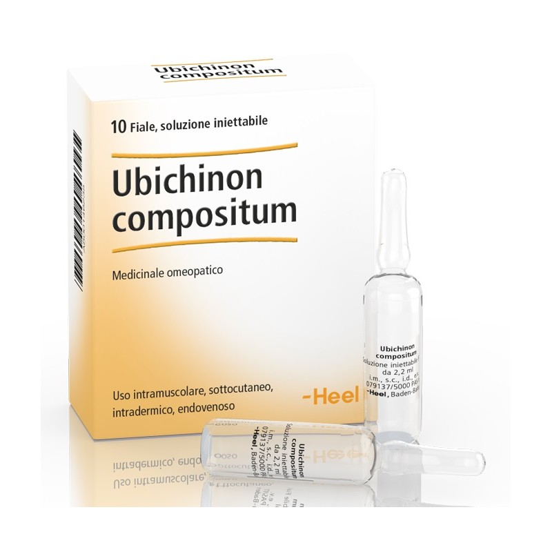 Guna Heel Ubichinon Compositum 10 Fiale Da 2,2 Ml L'una