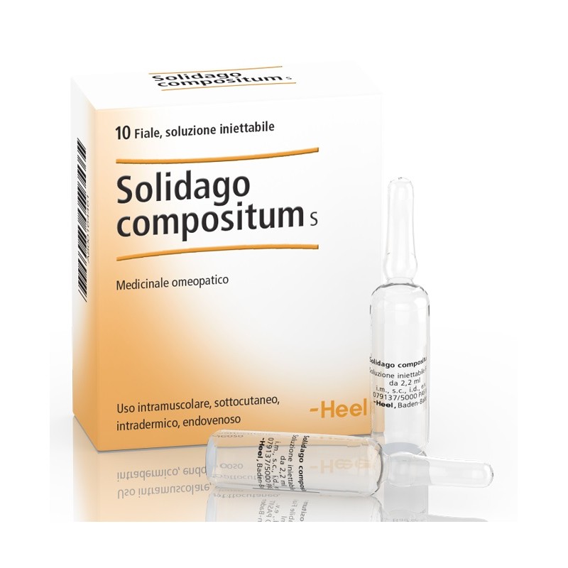 Guna Heel Solidago Compositum 10 Fiale Da 2,2 Ml L'una