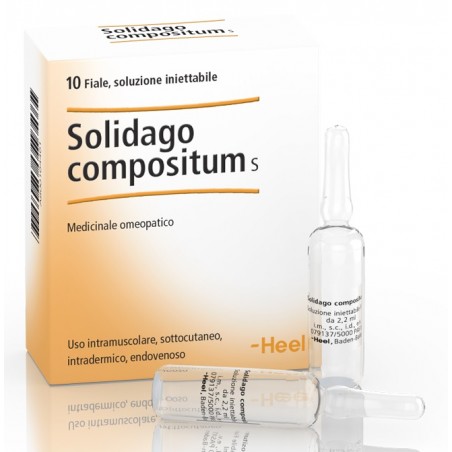 Guna Heel Solidago Compositum 10 Fiale Da 2,2 Ml L'una