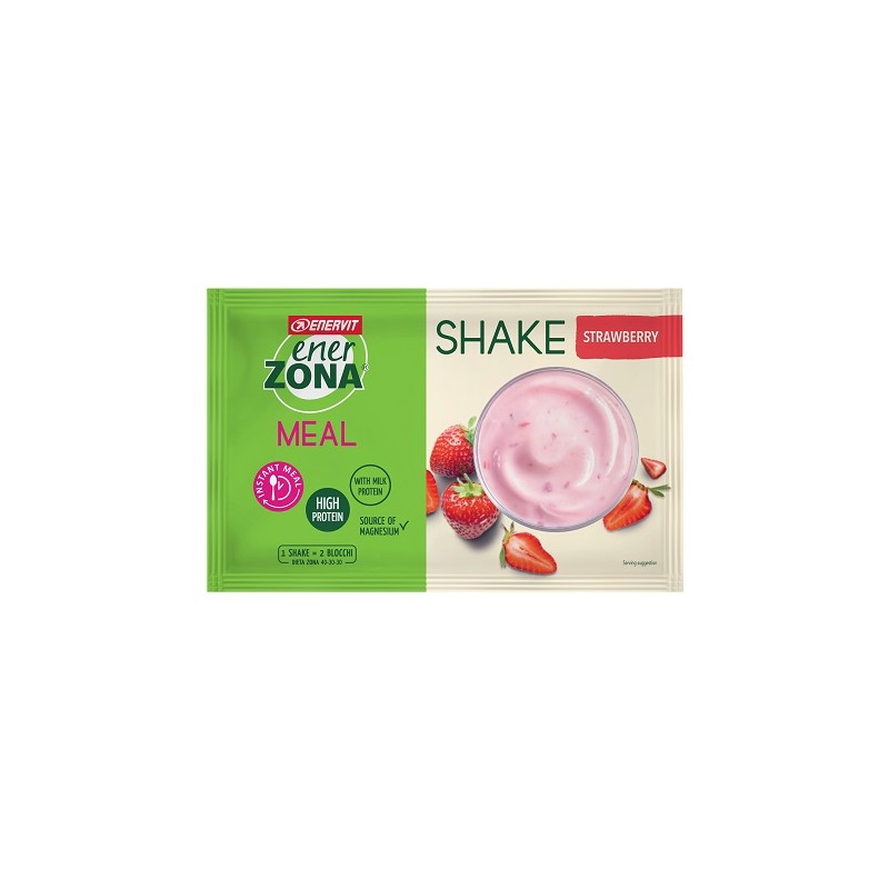 Enervit Enerzona Instant Meal Fragola Yoghurt 1 Busta Da 50 Grammi