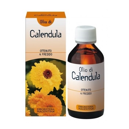 Erboristeria Magentina Calendula Olio Vegetale 100 Ml