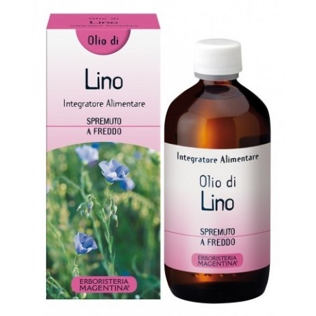 Erboristeria Magentina Lino Olio Vegetale 250 Ml