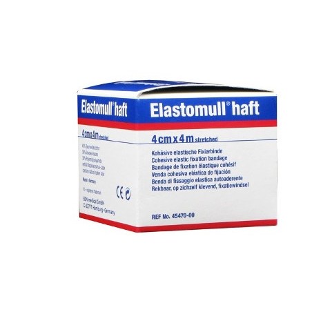 Essity Italy Benda Elastica Autoadesiva Elastomull Haft Compressione Forte 4x400 Cm