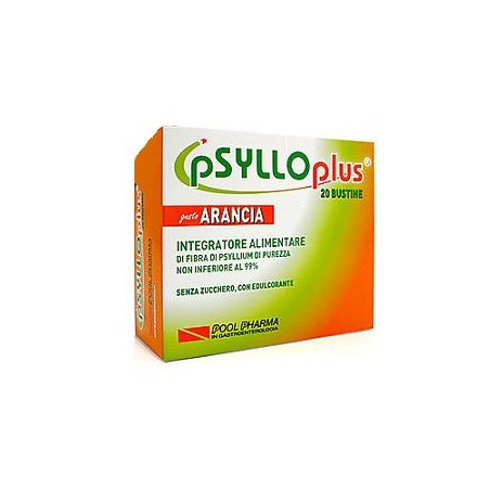 Pool Pharma Psyllo Plus Arancia 20 Bustine