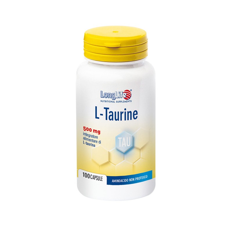 Longlife L-taurine 500 Mg 100 Capsule