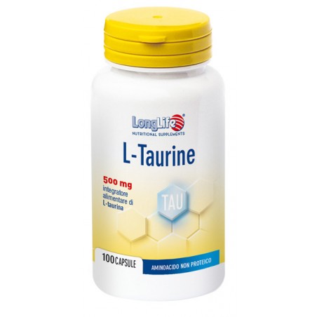 Longlife L-taurine 500 Mg 100 Capsule