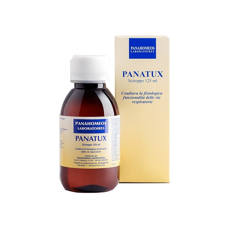 Panahomeos Laboratoires Panatux Sciroppo 125 Ml