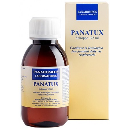 Panahomeos Laboratoires Panatux Sciroppo 125 Ml