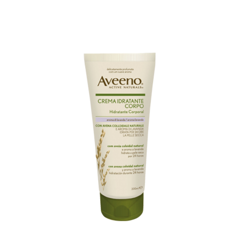 Johnson & Johnson Aveeno Quotidiano Pn Crema Idratante Corpo 200 Ml