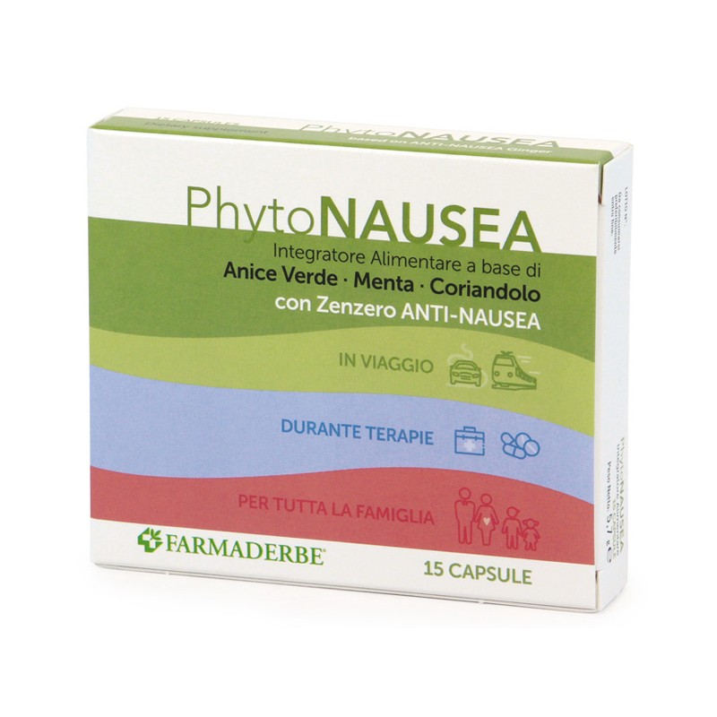 Farmaderbe Phyto Nausea 15 Capsule