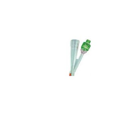 Safety Catetere Foley In Silicone Trasparente A 2 Vie Con Palloncino 5-10ml Diametro Ch12 4,00mm Lunghezza 40cm