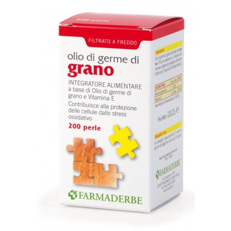 Farmaderbe Olio Di Germe Di Grano 200 Perle