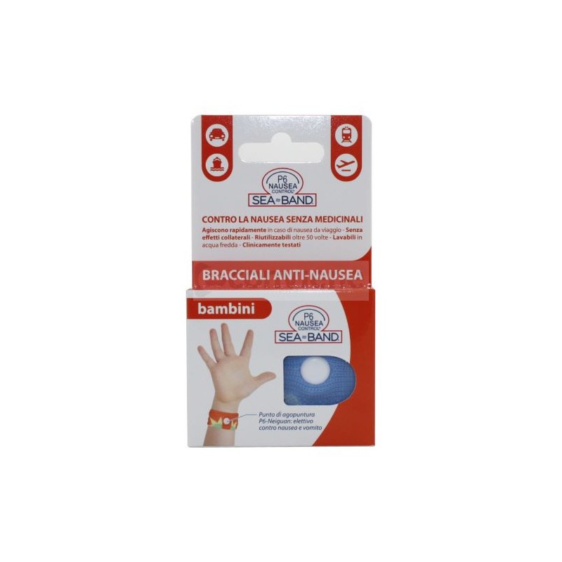 Consulteam Bracciale Anti Nausea Per Bambini P6 Nausea Control 2 Pezzi