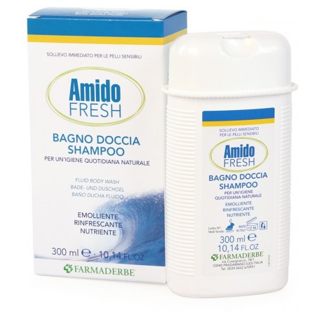 Farmaderbe Amido Fresh Bagno Doccia Shampoo 300 Ml